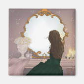 The Mirror II - Sitting in Piece マグネット (正面)