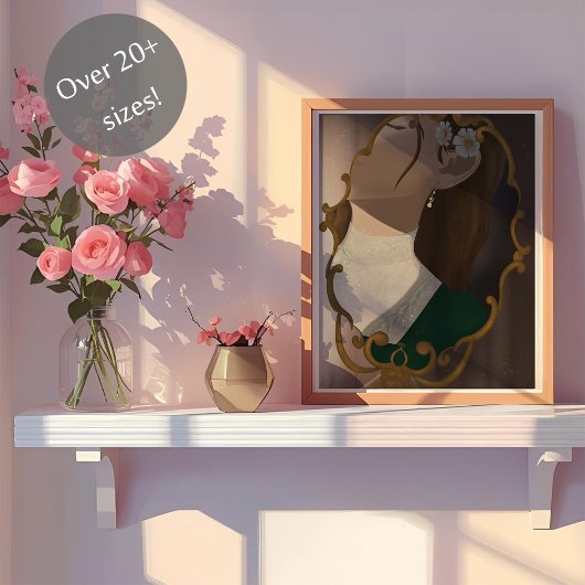 The Mirror III - A Girl Half Hidden ポスター