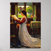 The Missal by John William Waterhouse ポスター (正面)