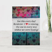 The Missing Heart Loves You カード (正面)