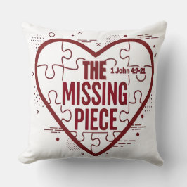 The Missing Piece – Faith Heart Design クッション