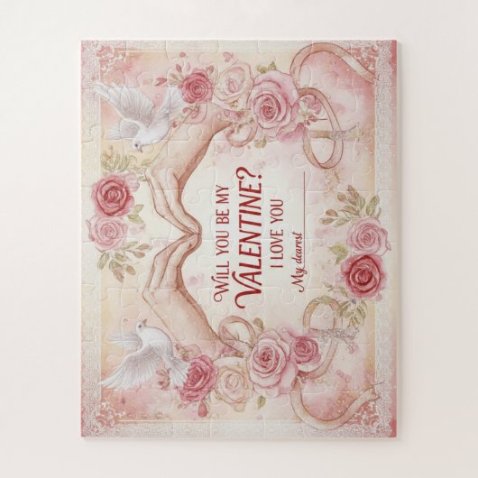 The Missing Piece of My Heart Puzzle ジグソーパズル (縦)