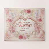 The Missing Piece of My Heart Puzzle ジグソーパズル (横)