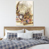 The Missr Tcharsky（エジプトの市場） キャンバスプリント (インサイチュ (寝室))