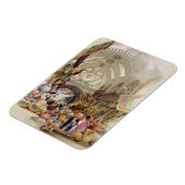 The Missr Tcharsky（エジプトの市場） マグネット (左側)