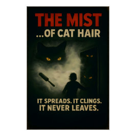 The Mist of Cat Hair Horror Parody ポスター