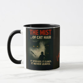 The Mist of Cat Hair Horror Parody マグカップ