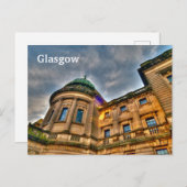The Mitchell Library, Glasgow，スコットランドのはがき ポストカード (正面/裏面)