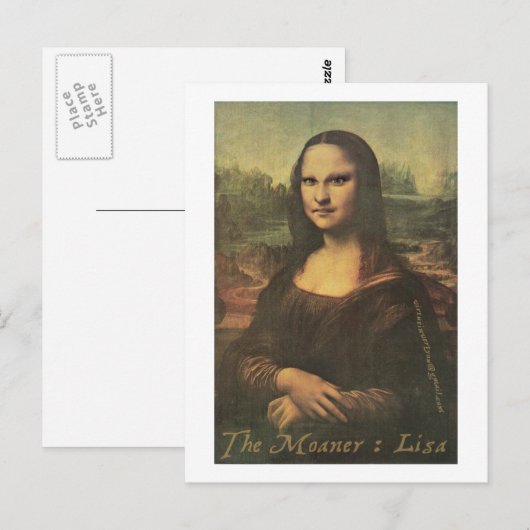 The Moaner : Lisa – ポストカード (正面/裏面)