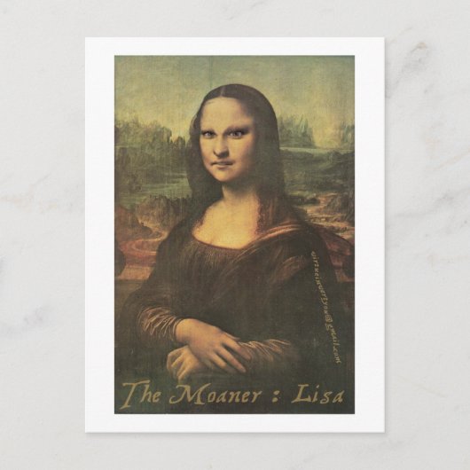 The Moaner : Lisa – ポストカード (正面)