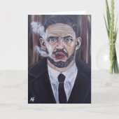 The Mobster Painting by Alfred Fox カード (正面)