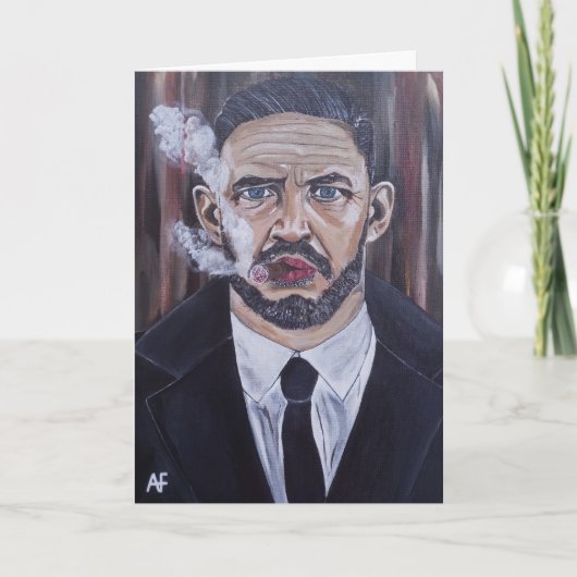 The Mobster Painting by Alfred Fox カード (正面)