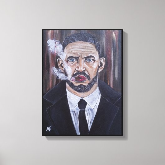 The Mobster Painting by Alfred Fox キャンバスプリント (正面)