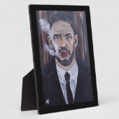 The Mobster Painting by Alfred Fox フォトプラーク (側面)