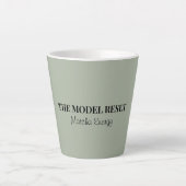 The Model Reset | Official Morning Ritual Latte Mu カフェラテマグ (正面)