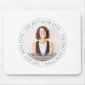 The Mom Ever最高ののモダンクラシック写真 マウスパッド (正面)