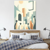 The Moment Before – 疑いと沈黙 キャンバスプリント (インサイチュ (寝室))