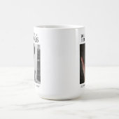 The Moment I Became a Dad, Personalized Birth Date コーヒーマグカップ (中央)