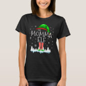 The Momma Elf Christmas Tシャツ (正面)