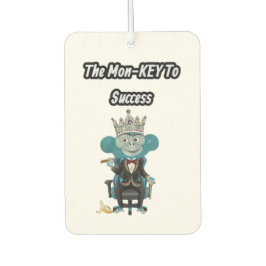 The Mon-key To success gift  カーエアーフレッシュナー