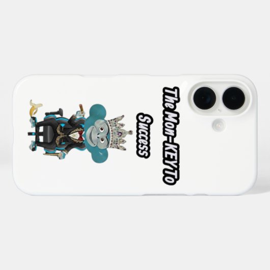 The Mon-key To success gift  Case-Mate iPhoneケース (裏面 (横))
