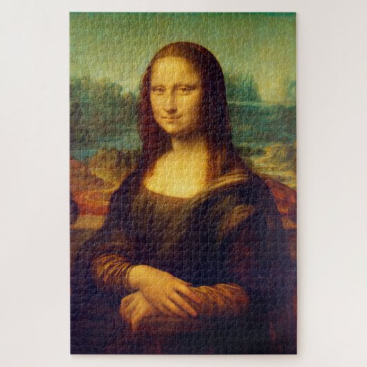 The Mona Lisa by Leonardo Da Vinci ジグソーパズル (縦)