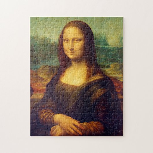 The Mona Lisa by Leonardo Da Vinci ジグソーパズル (縦)