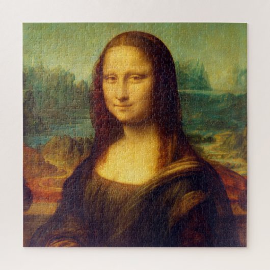 The Mona Lisa by Leonardo Da Vinci ジグソーパズル (縦)