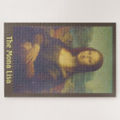 The Mona Lisa by Leonardo Da Vinci Fine Art ジグソーパズル (横)