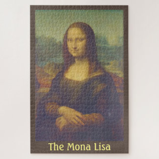 The Mona Lisa by Leonardo Da Vinci Fine Art ジグソーパズル