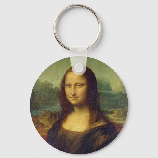 The Mona Lisa La Joconde by Leonardo Da Vinci キーホルダー (正面)