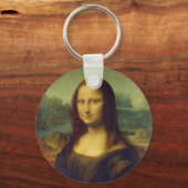 The Mona Lisa La Joconde by Leonardo Da Vinci キーホルダー (正面)