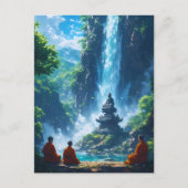 The Monks' Tranquil Ascent シーズンポストカード (正面)