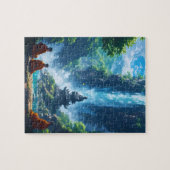 The Monks' Tranquil Ascent ジグソーパズル (横)