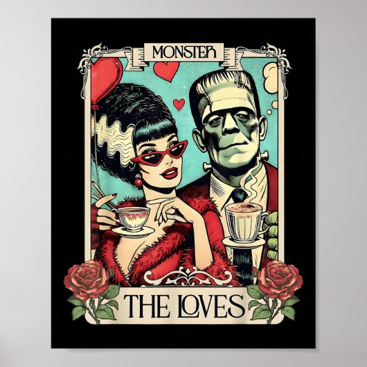 The Monster Frankenstein And Bride The Lovers Taro ポスター (正面)