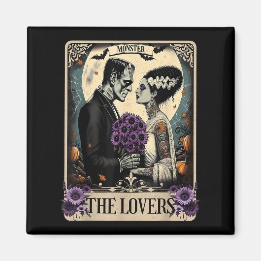 The Monster Frankenstein And Bride The Lovers Taro マグネット (正面)