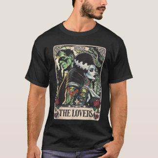 The Monster Frankenstein And Bride The Lovers Taro Tシャツ