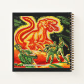 The Monster From the Flying Saucer print ノートブック (裏面)