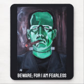 The Monster Painting by Alfred Fox マウスパッド (正面)