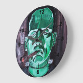 The Monster Painting by Alfred Fox ラージ壁時計 (傾斜)