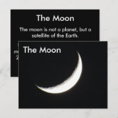 The Moon # 1 – の学はがき ポストカード (正面/裏面)