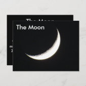 The Moon # 1 – の学はがき ポストカード (正面/裏面)