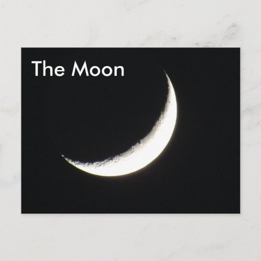 The Moon # 1 – の学はがき ポストカード (正面)