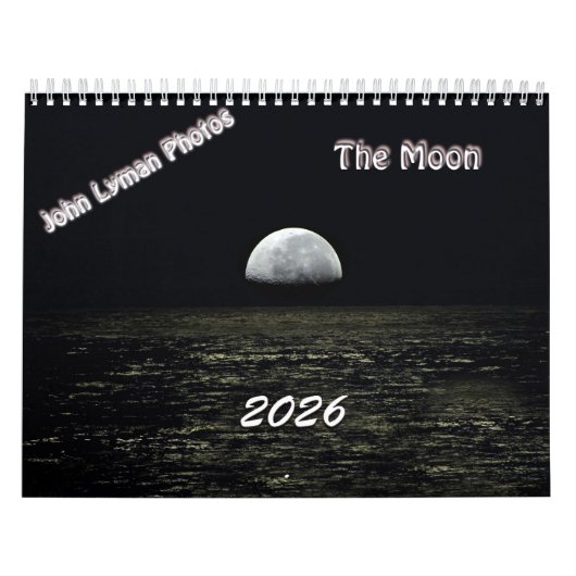 The Moon 2026 Photo Calendar カレンダー (カバー)