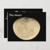 The Moon # 3 – の学はがき ポストカード (正面/裏面)