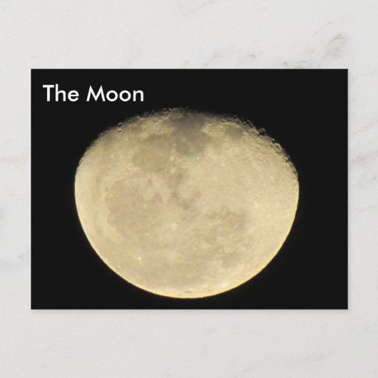 The Moon # 3 – の学はがき ポストカード (正面)