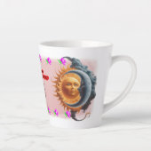 The Moon and the Sun's on a Ceramic Coffee カフェラテマグ (右)