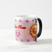 The Moon and the Sun's on a Ceramic Coffee モーフィングマグカップ (正面右)