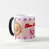 The Moon and the Sun's on a Ceramic Coffee モーフィングマグカップ (正面左)