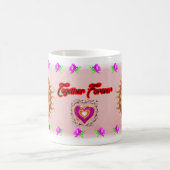 The Moon and the Sun's on a Ceramic Coffee モーフィングマグカップ (中央)